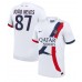 Maillot de foot Paris Saint-Germain Joao Neves #87 Extérieur vêtements 2024-25 Manches Courtes